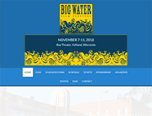 Tablet Screenshot of bigwaterfilmfestival.org